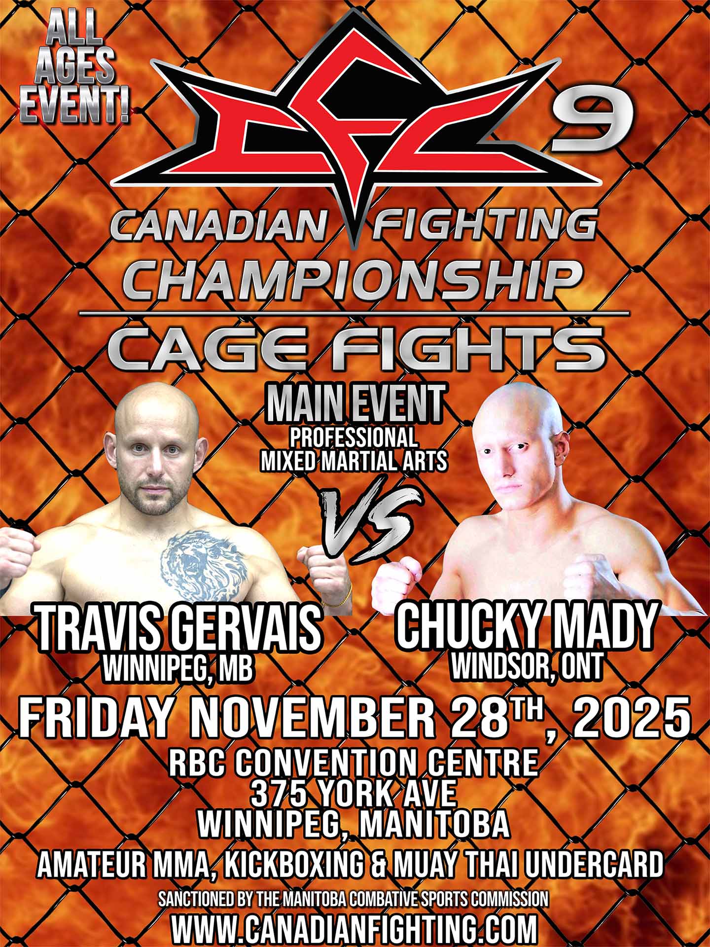 CFC 9 - Main Event Poster